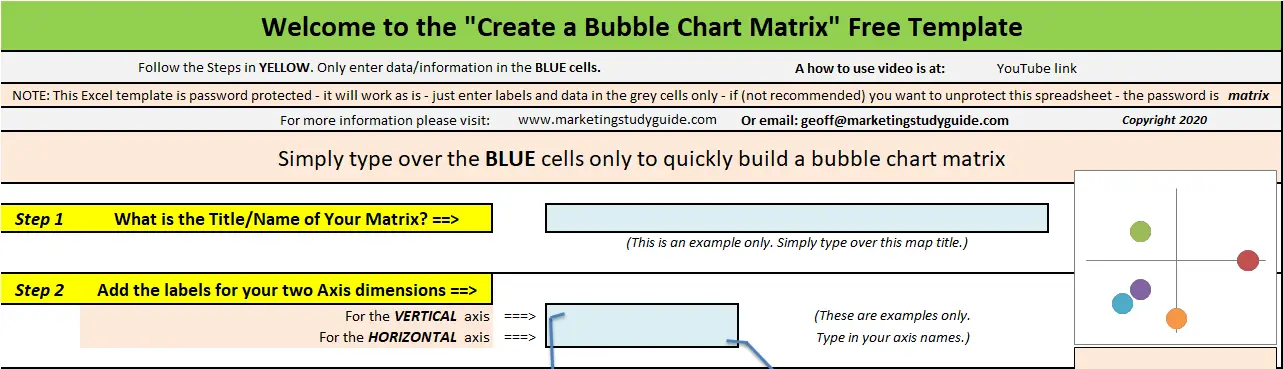 Excel Password Template from www.marketingstudyguide.com