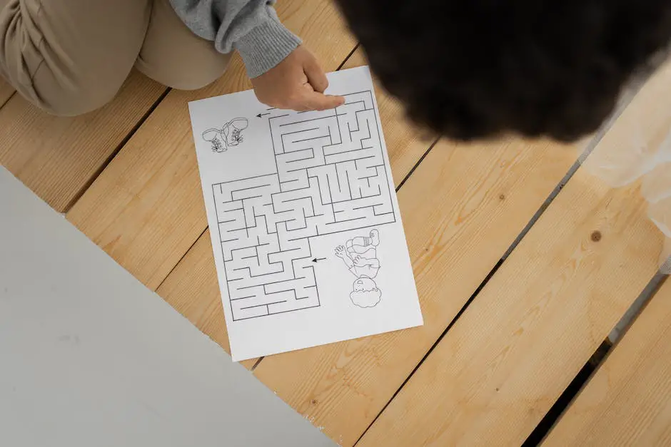 Illustration of potential challenges of psychographic segmentation, including a maze with an individual trying to collect data, a clock representing the time and cost-intensive nature, a person with evolving attitudes, and a puzzle piece representing the risk of over-segmentation.